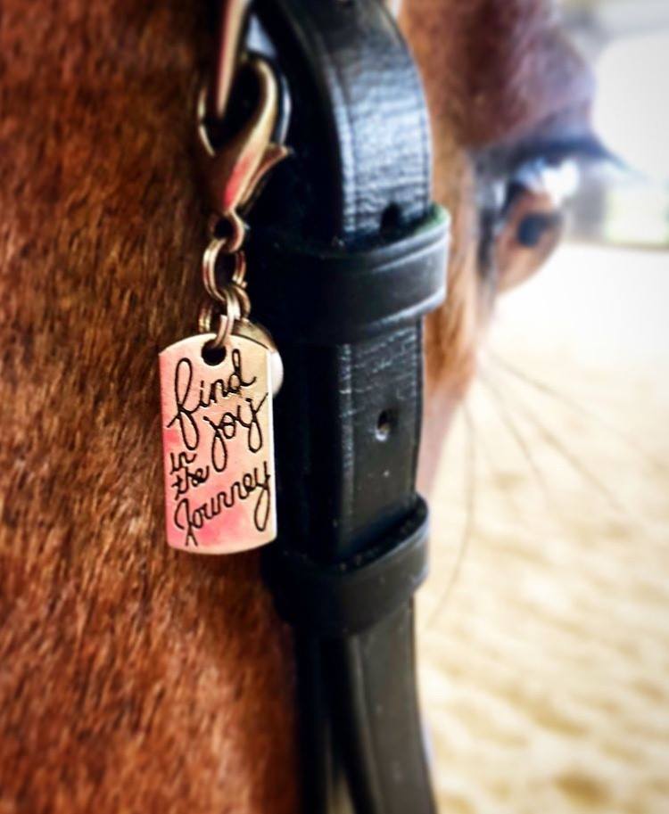 Bridle Charm - Fine Joy in the Journey