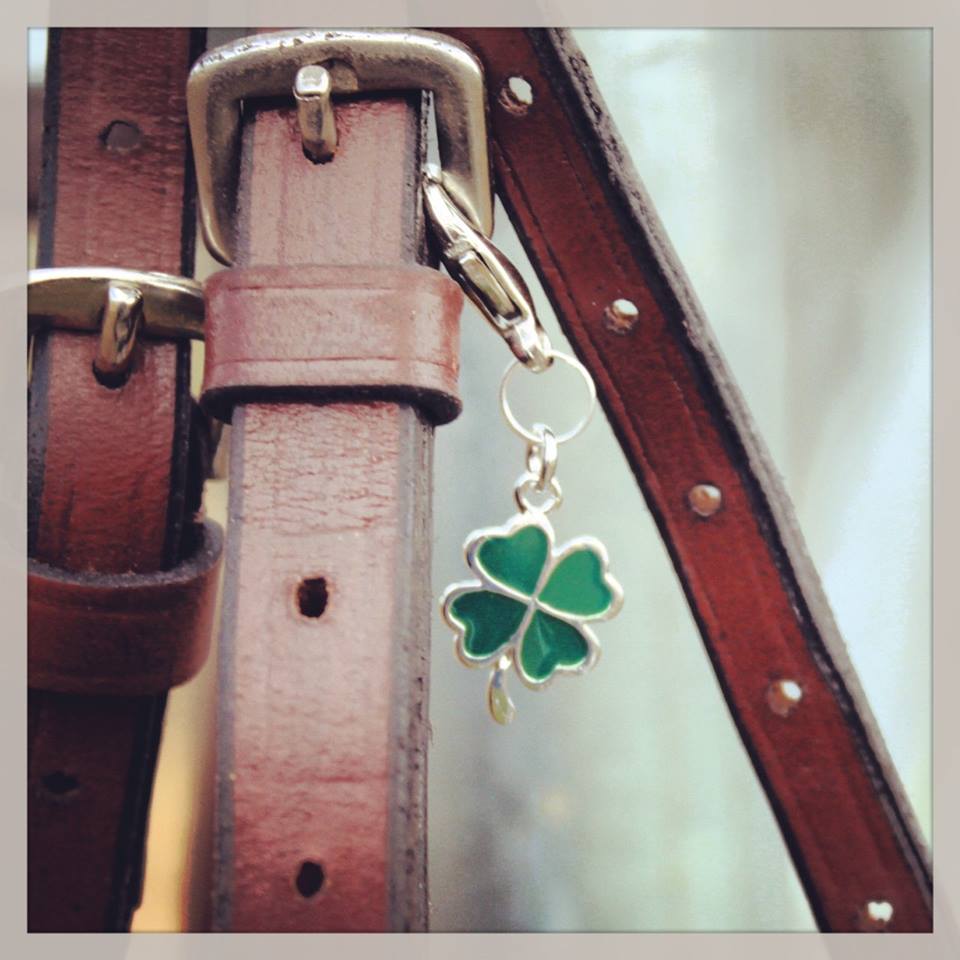 Bridle Charm - Four Leaf Clover