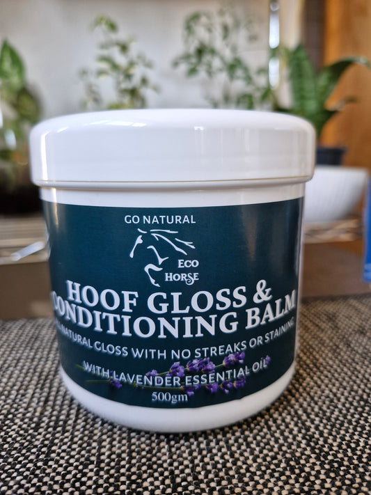 Ecohorse Hoof Gloss and Conditioning Balm  500gm tub