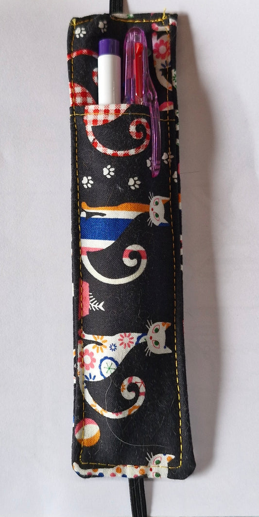 Pen holder/bookmark