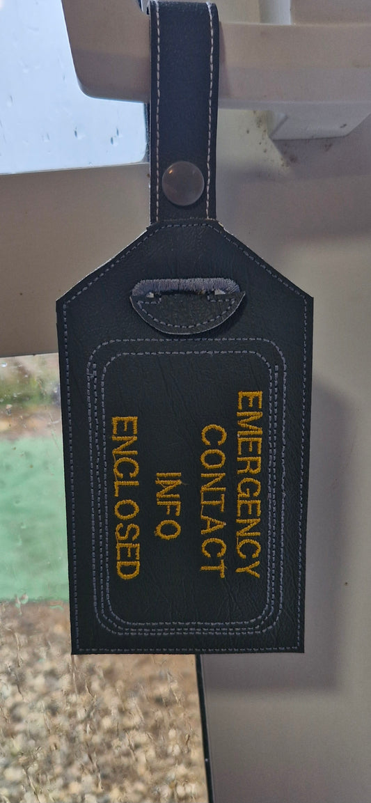 Emergency Contact Tags