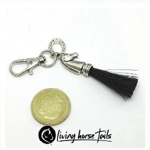 Living Horse Tails -  Horsehair Bag Clip