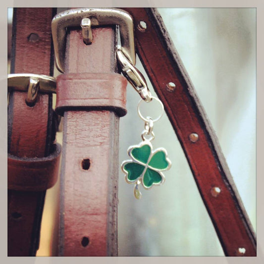 Bridle Charm - Four Leaf Clover